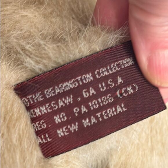 Bearington Collection Beverly Jointed Bear 12” Plush Limited Collectible Series - Picture 7 of 10